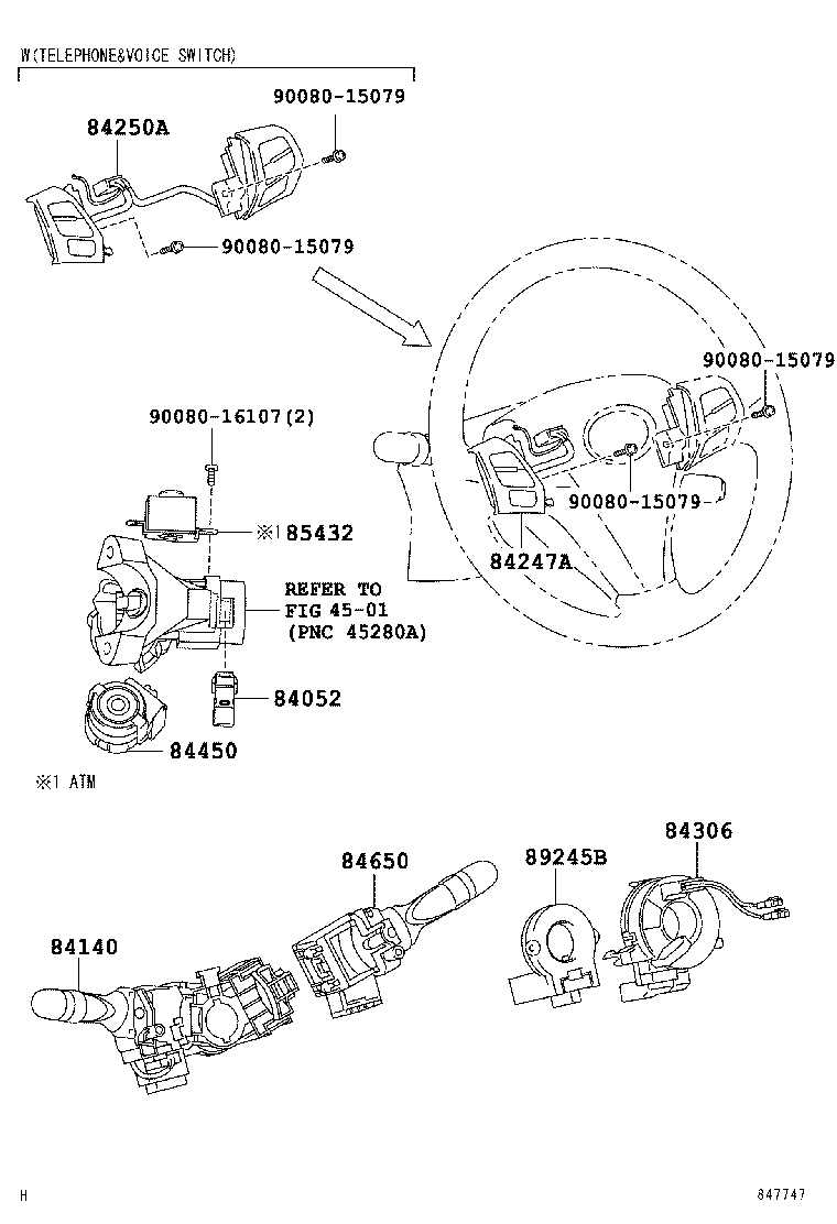  CAMRY NAP |  SWITCH RELAY COMPUTER