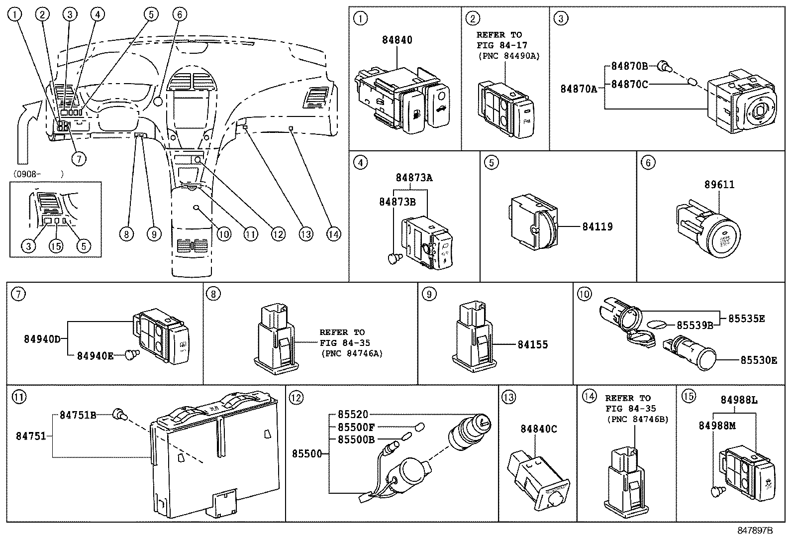  ES350 |  SWITCH RELAY COMPUTER