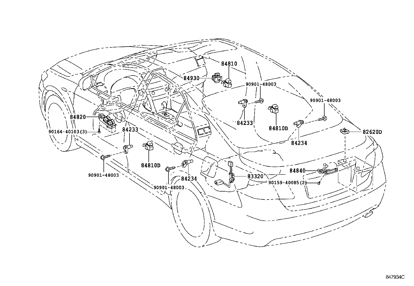  CAMRY HV JPP |  SWITCH RELAY COMPUTER