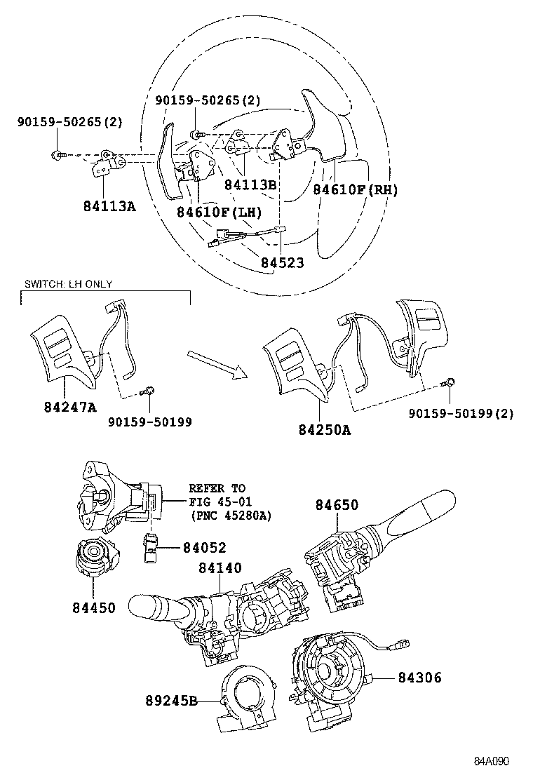  YARIS FRP |  SWITCH RELAY COMPUTER