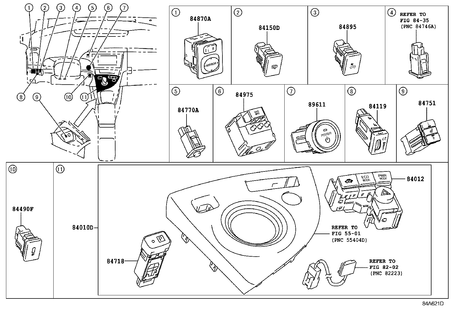  PRIUS |  SWITCH RELAY COMPUTER