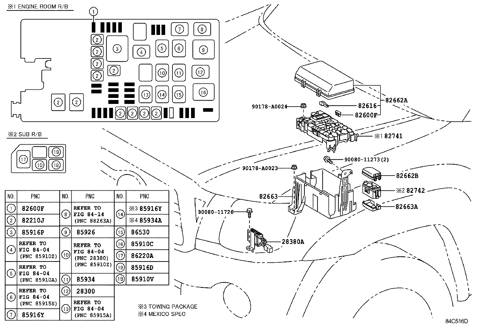  TACOMA |  SWITCH RELAY COMPUTER