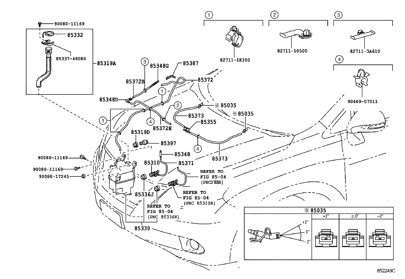  RX350 450H |  WINDSHIELD WASHER