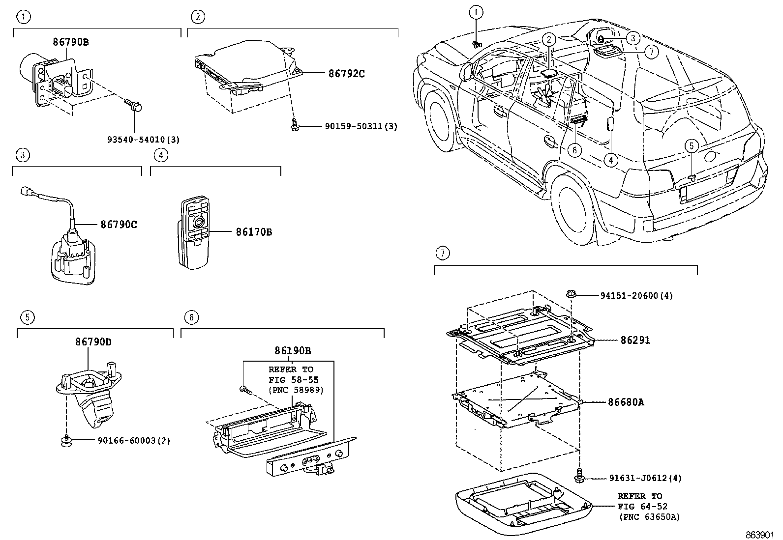  LX570 |  REAR MONITOR DISPLAY CAMERA