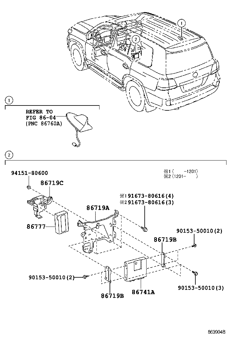  LAND CRUISER 200 |  TELEPHONE MAYDAY