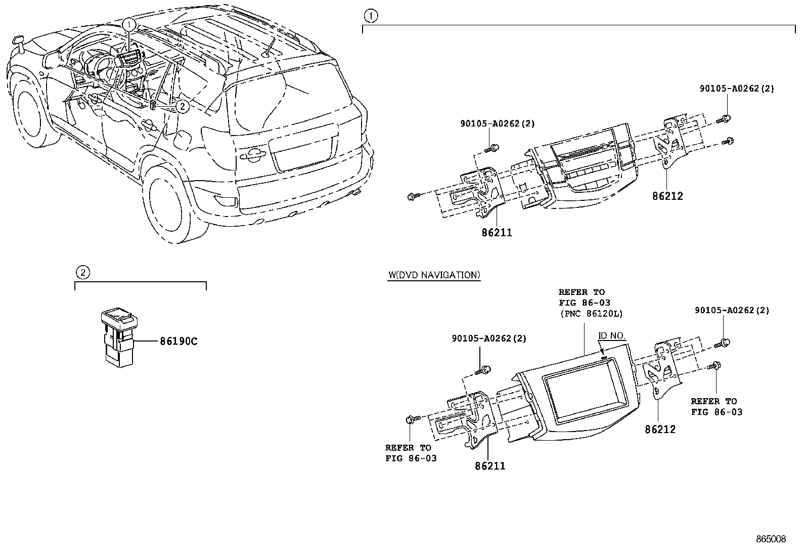  RAV4 EV |  RADIO RECEIVER AMPLIFIER CONDENSER