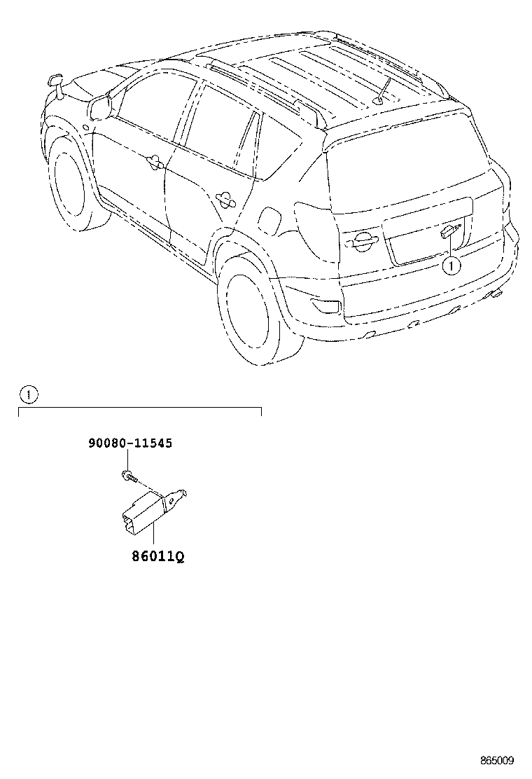  RAV4 EV |  RADIO RECEIVER AMPLIFIER CONDENSER