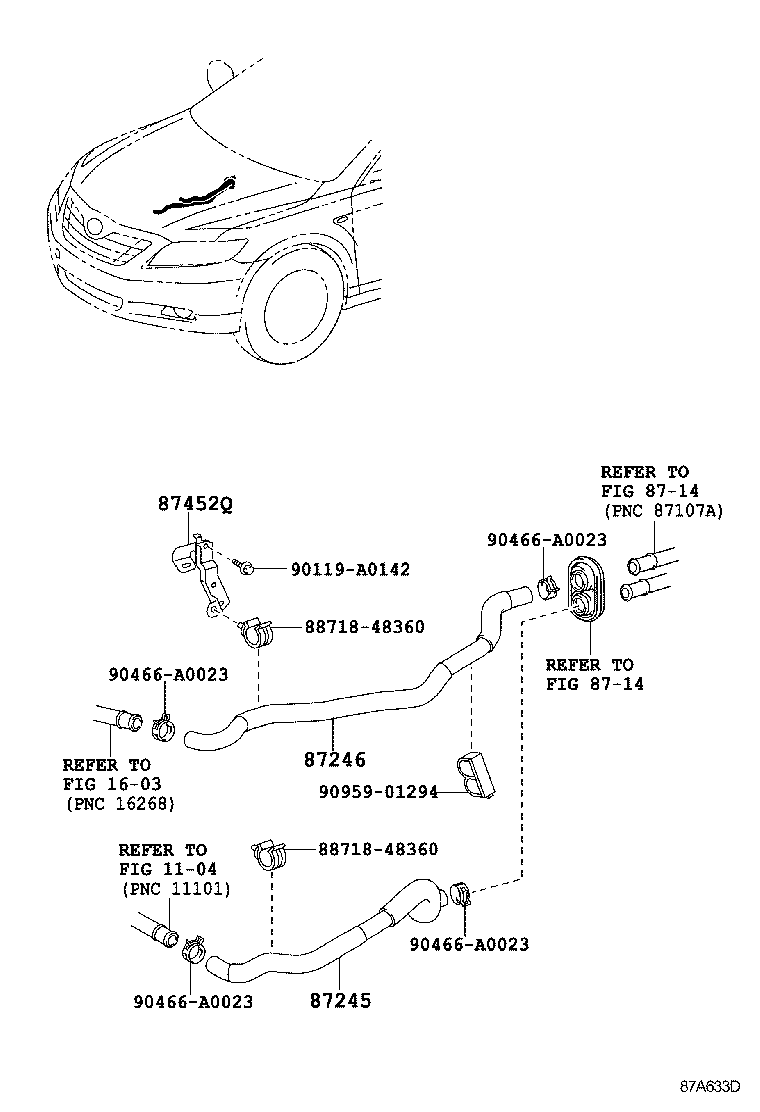  CAMRY NAP |  HEATING AIR CONDITIONING WATER PIPING