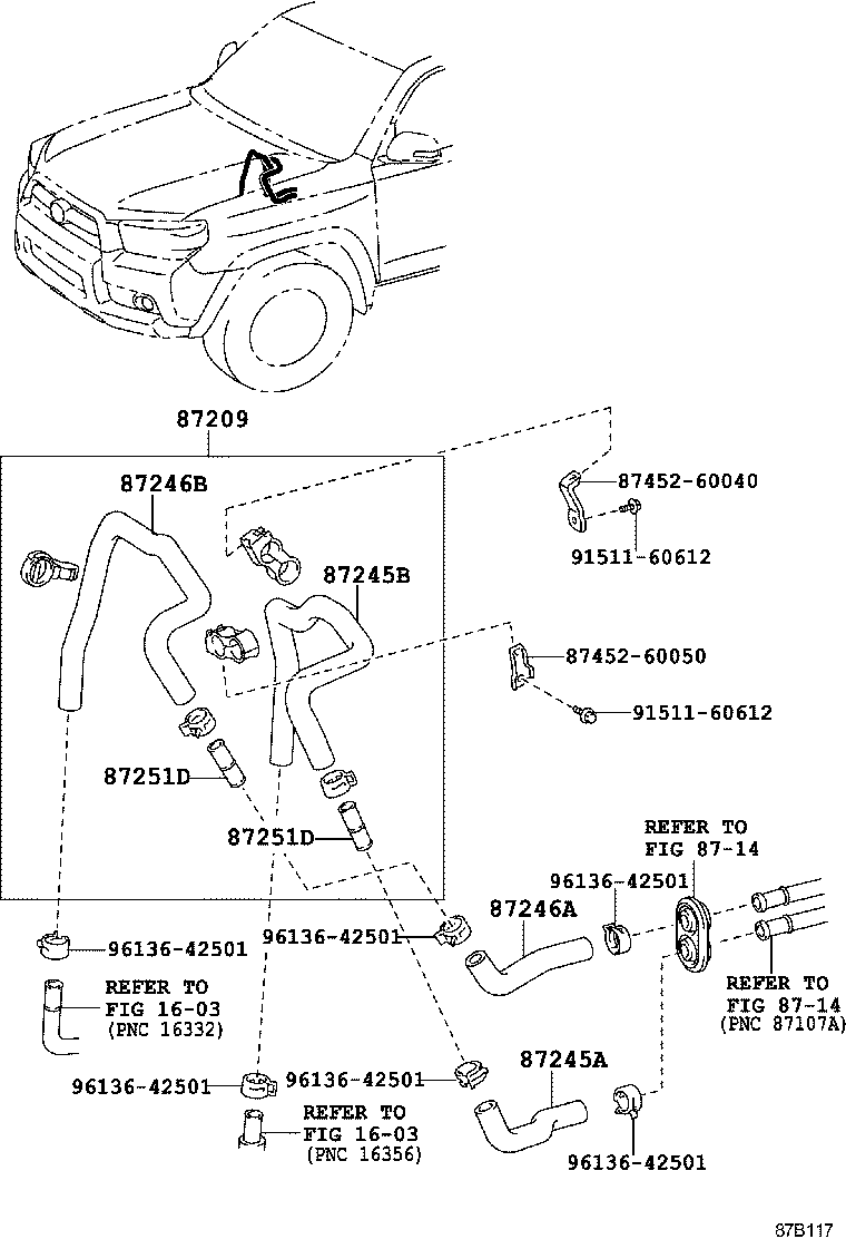  4RUNNER |  HEATING AIR CONDITIONING WATER PIPING