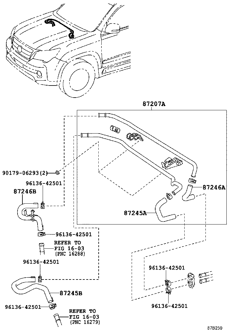  GX460 |  HEATING AIR CONDITIONING WATER PIPING