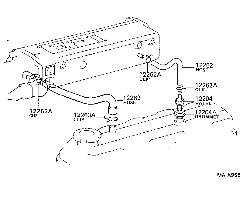  HILUX 2WD |  VENTILATION HOSE