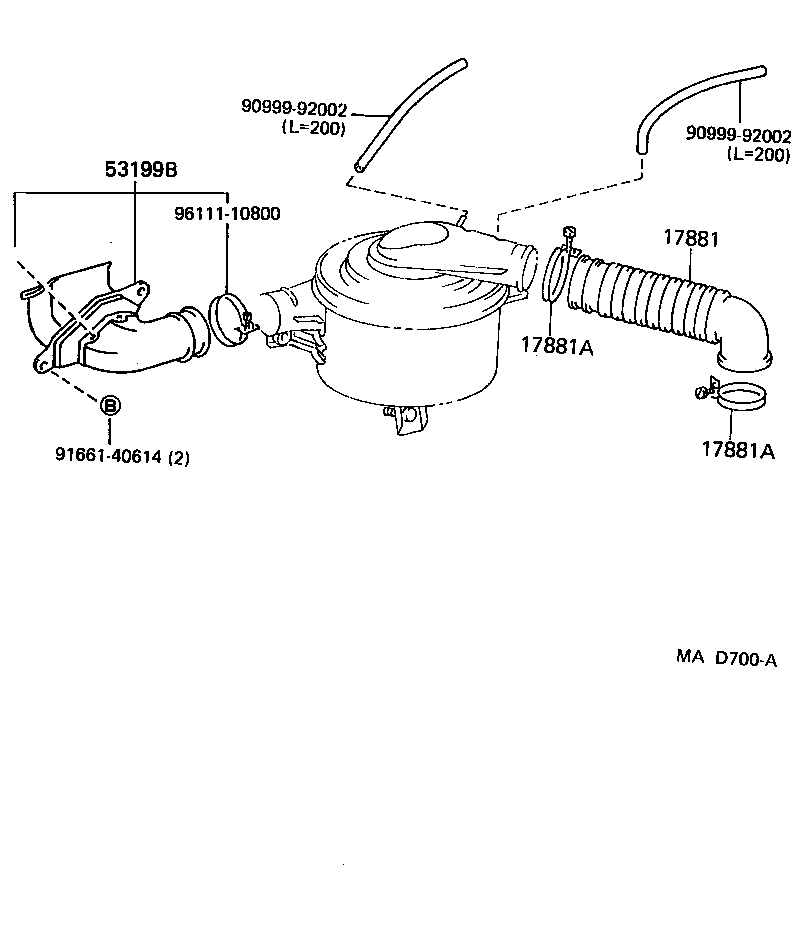  LAND CRUISER 70 |  AIR CLEANER