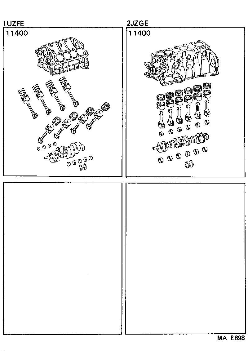  SC300 400 |  SHORT BLOCK ASSEMBLY