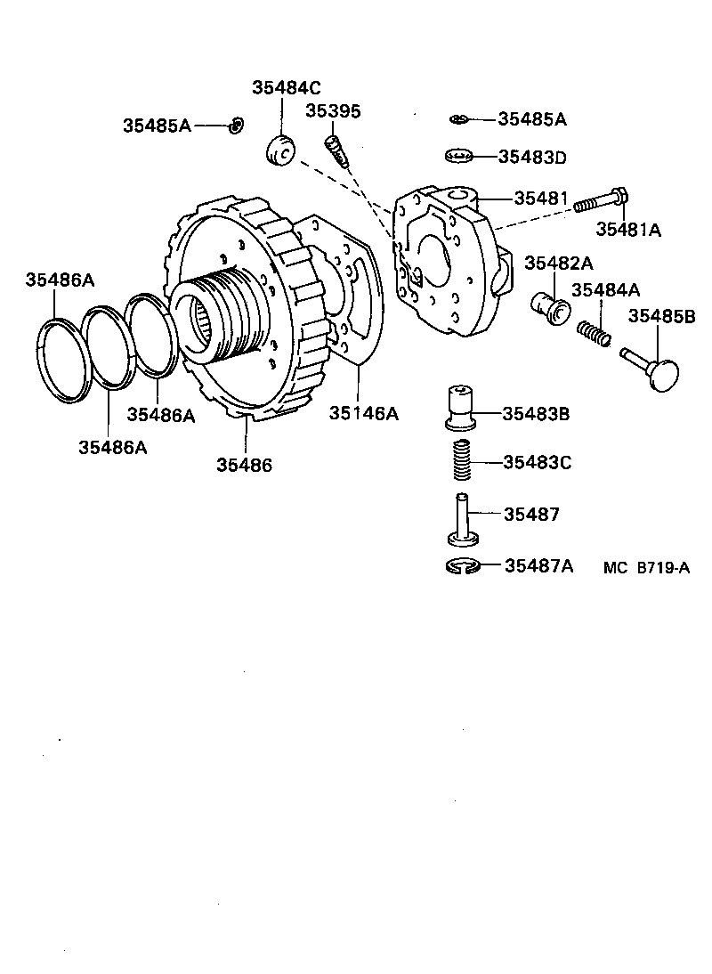  LAND CRUISER 70 |  REAR OIL PUMP GOVERNOR ATM