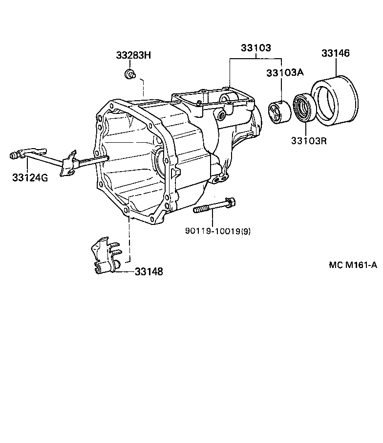  HILUX 2WD |  EXTENSION HOUSING MTM