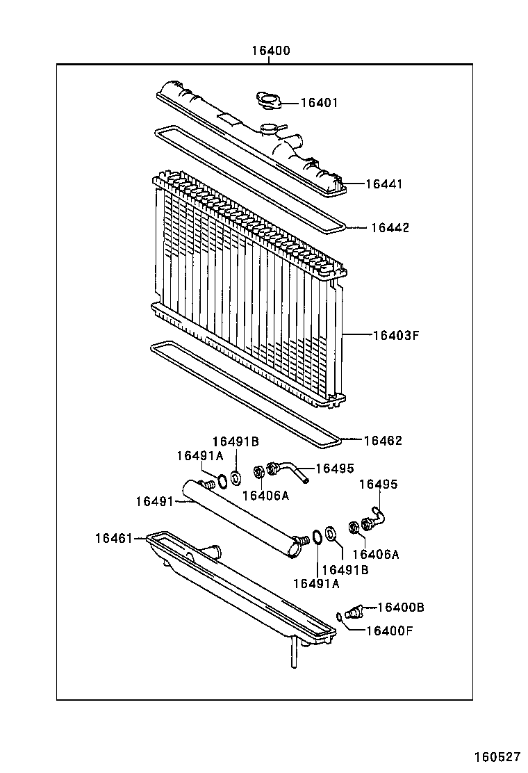  SC300 400 |  RADIATOR WATER OUTLET