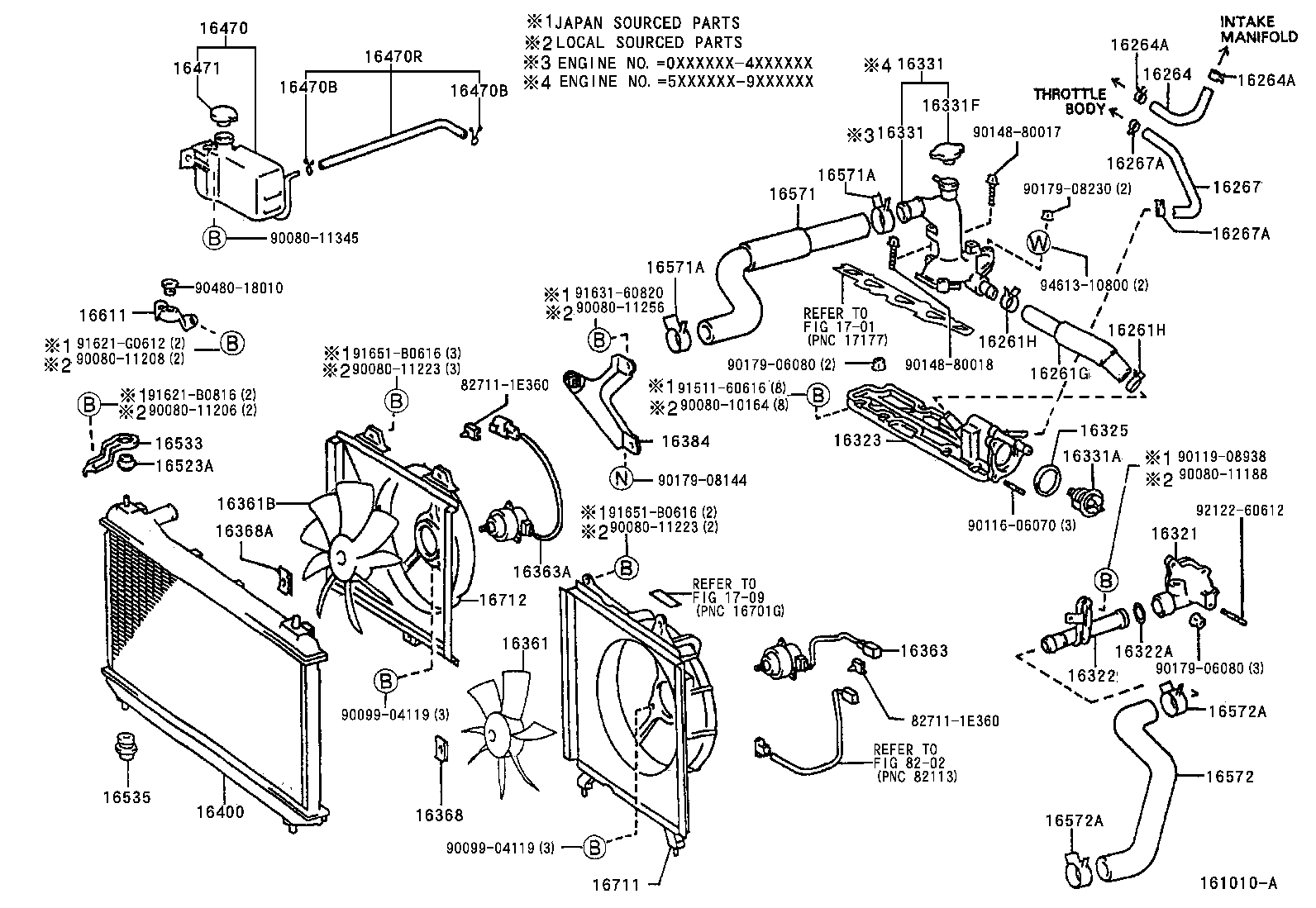  CAMRY NAP |  RADIATOR WATER OUTLET