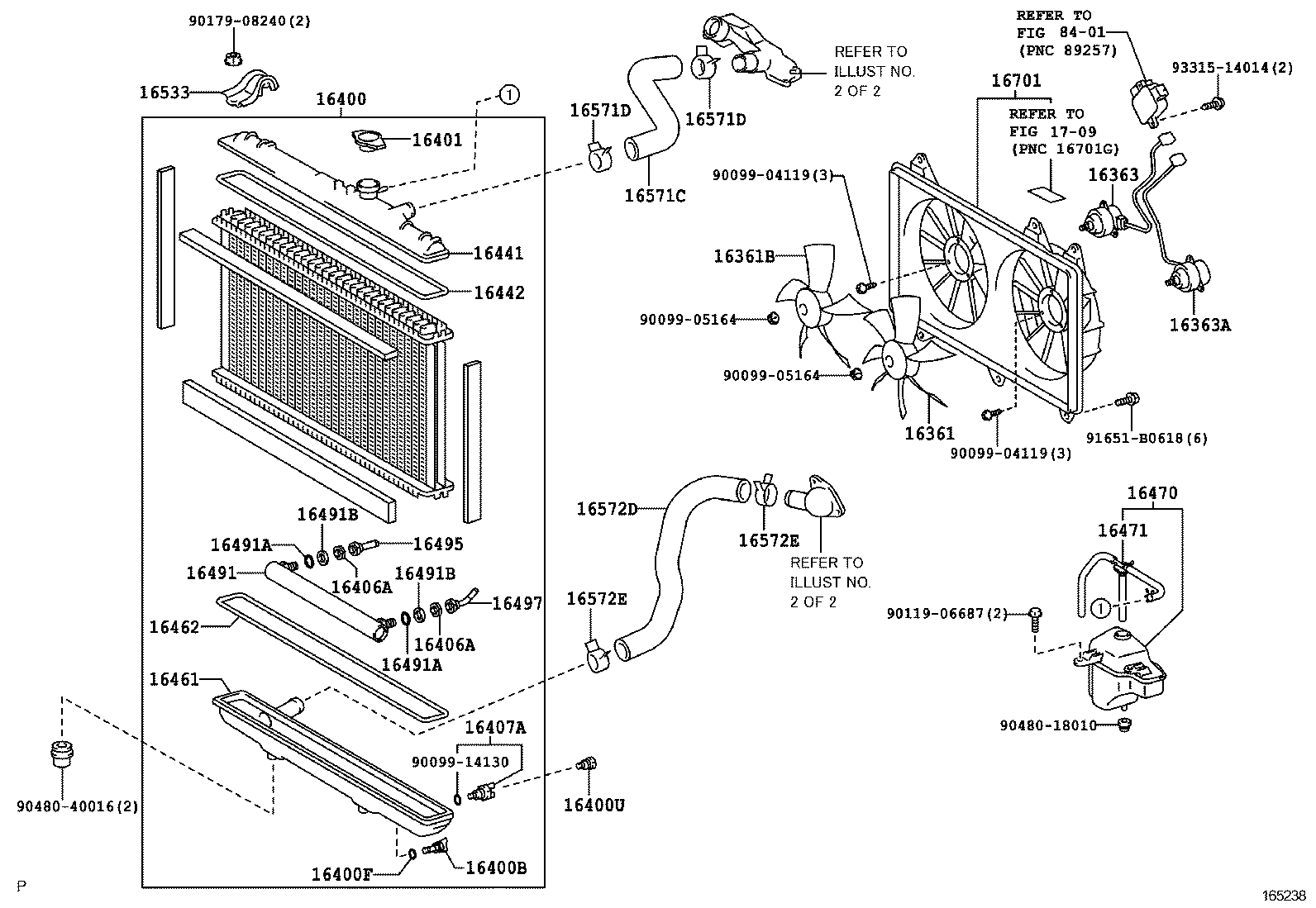  SC430 |  RADIATOR WATER OUTLET