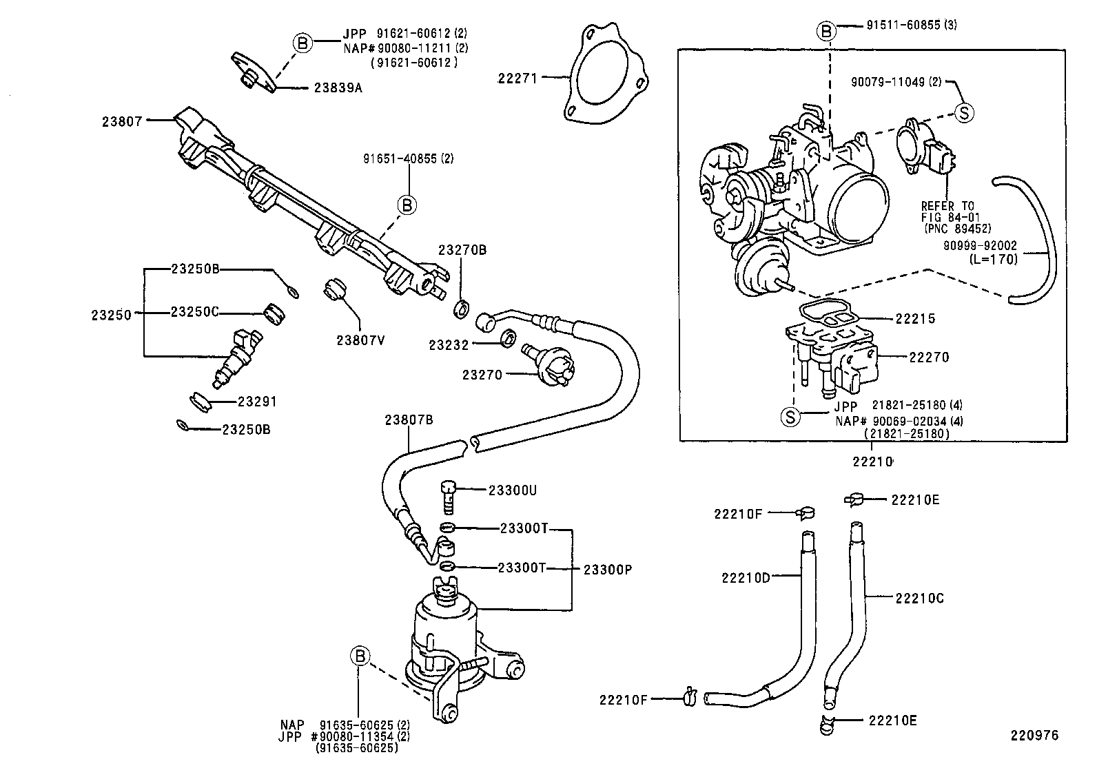  CAMRY NAP |  FUEL INJECTION SYSTEM