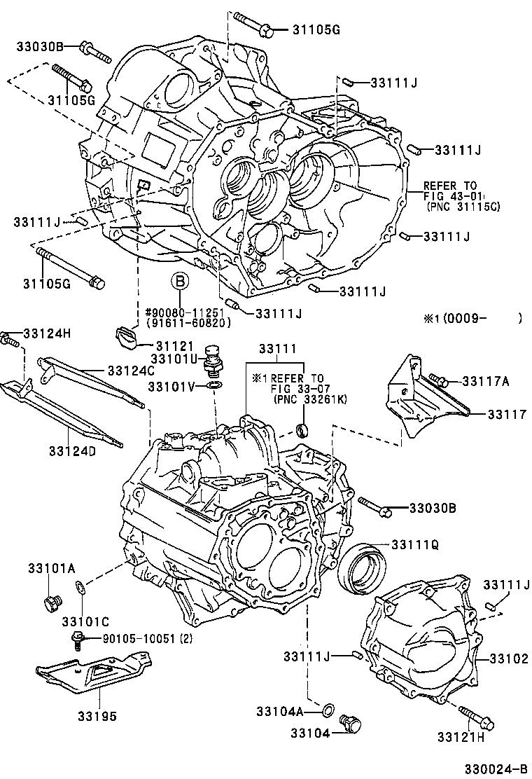  CAMRY NAP |  CLUTCH HOUSING TRANSMISSION CASE MTM