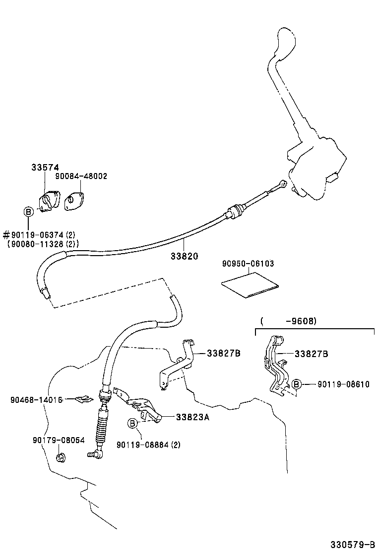  AVALON |  CONTROL SHAFT CROSSSHAFT