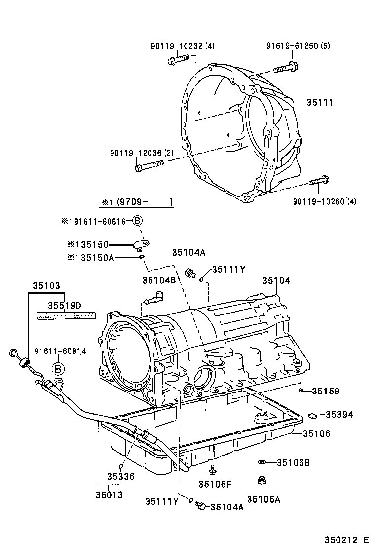  SC300 400 |  TRANSMISSION CASE OIL PAN ATM