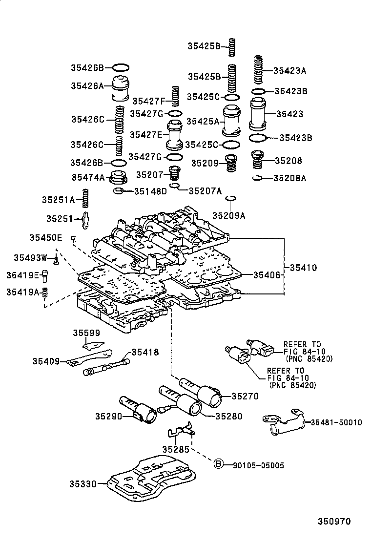  SUPRA |  VALVE BODY OIL STRAINER ATM