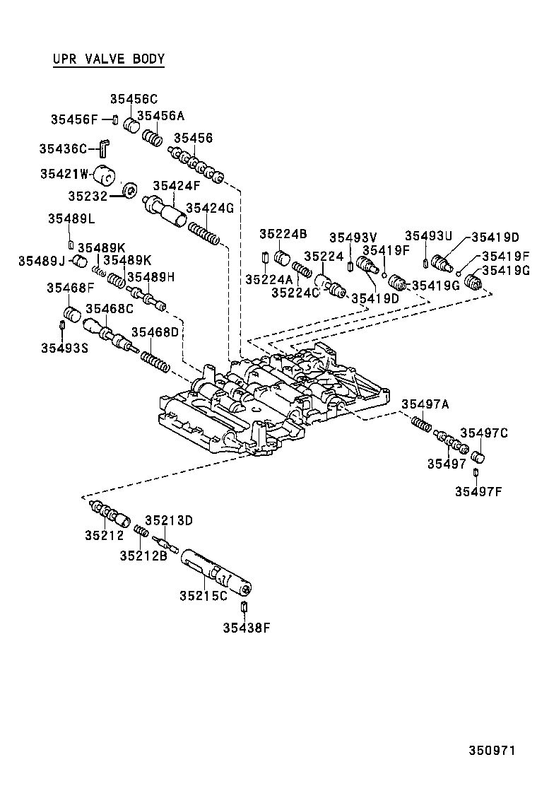  SUPRA |  VALVE BODY OIL STRAINER ATM