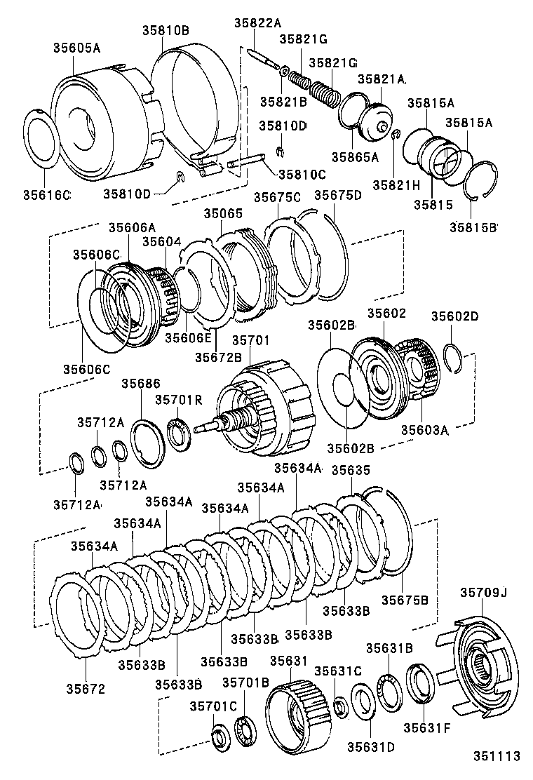  SC300 400 |  BRAKE BAND MULTIPLE DISC CLUTCH ATM