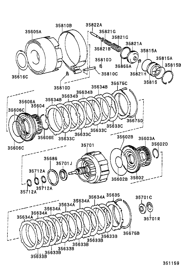  SC300 400 |  BRAKE BAND MULTIPLE DISC CLUTCH ATM