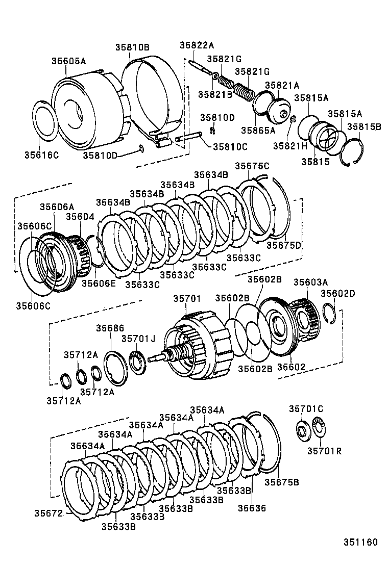  SC300 400 |  BRAKE BAND MULTIPLE DISC CLUTCH ATM