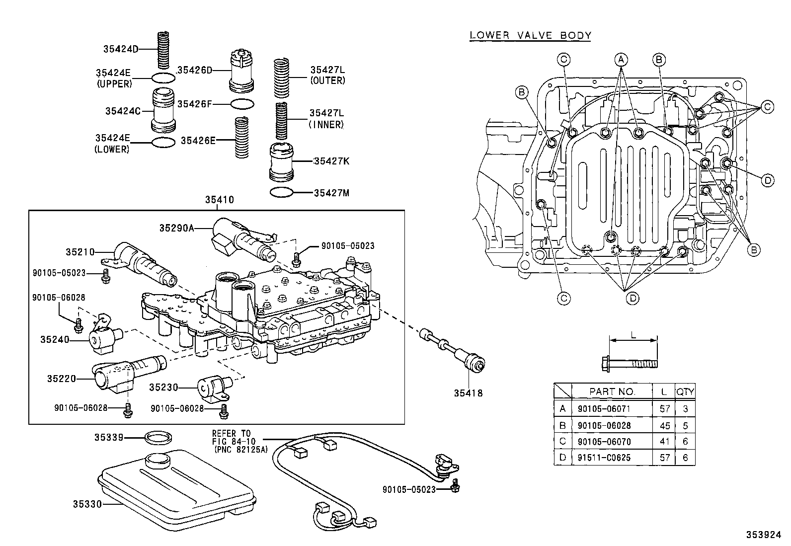  CELICA |  VALVE BODY OIL STRAINER ATM