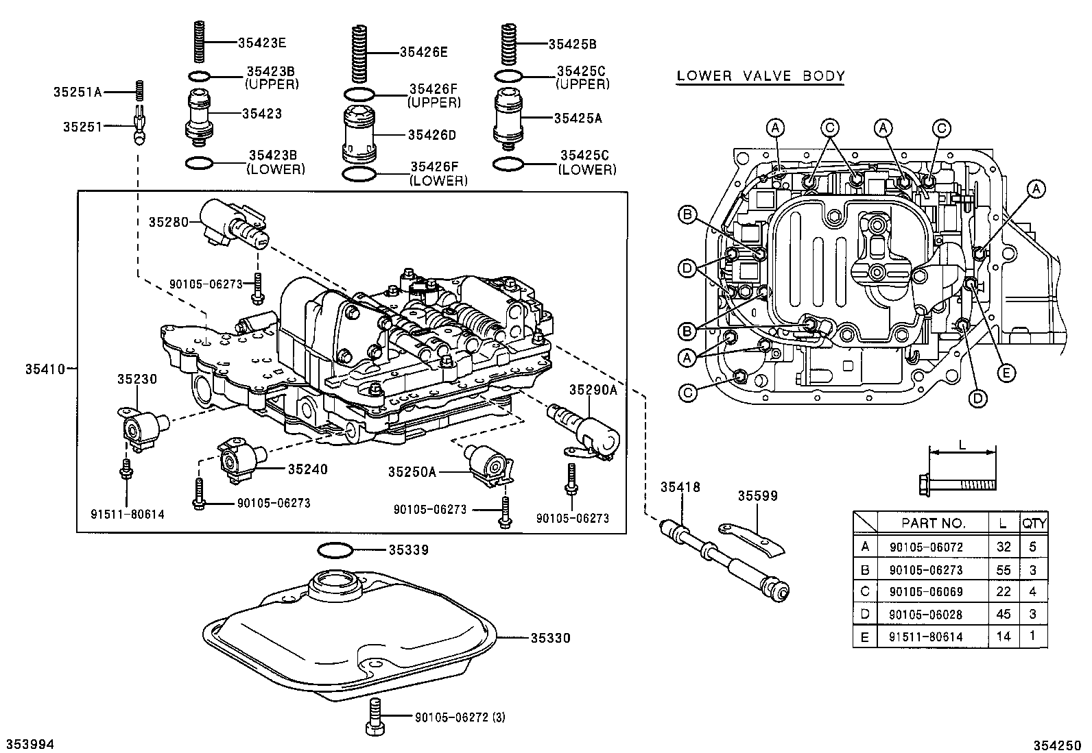  ECHO |  VALVE BODY OIL STRAINER ATM