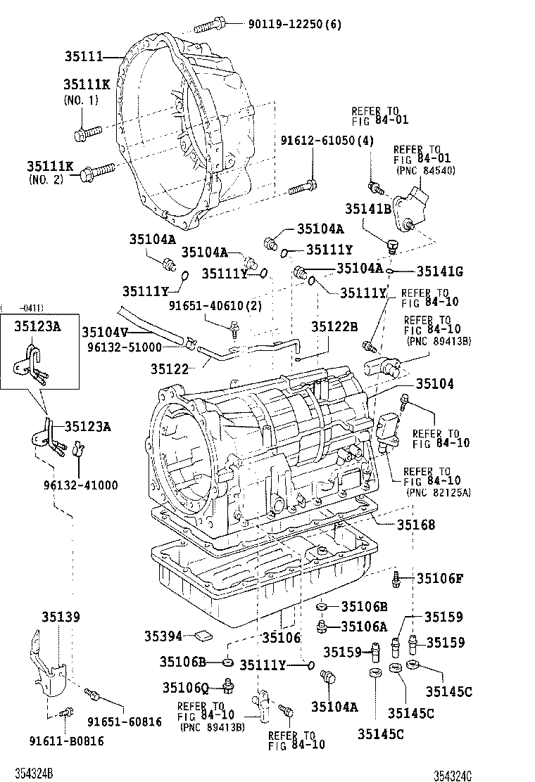  LAND CRUISER 100 |  TRANSMISSION CASE OIL PAN ATM