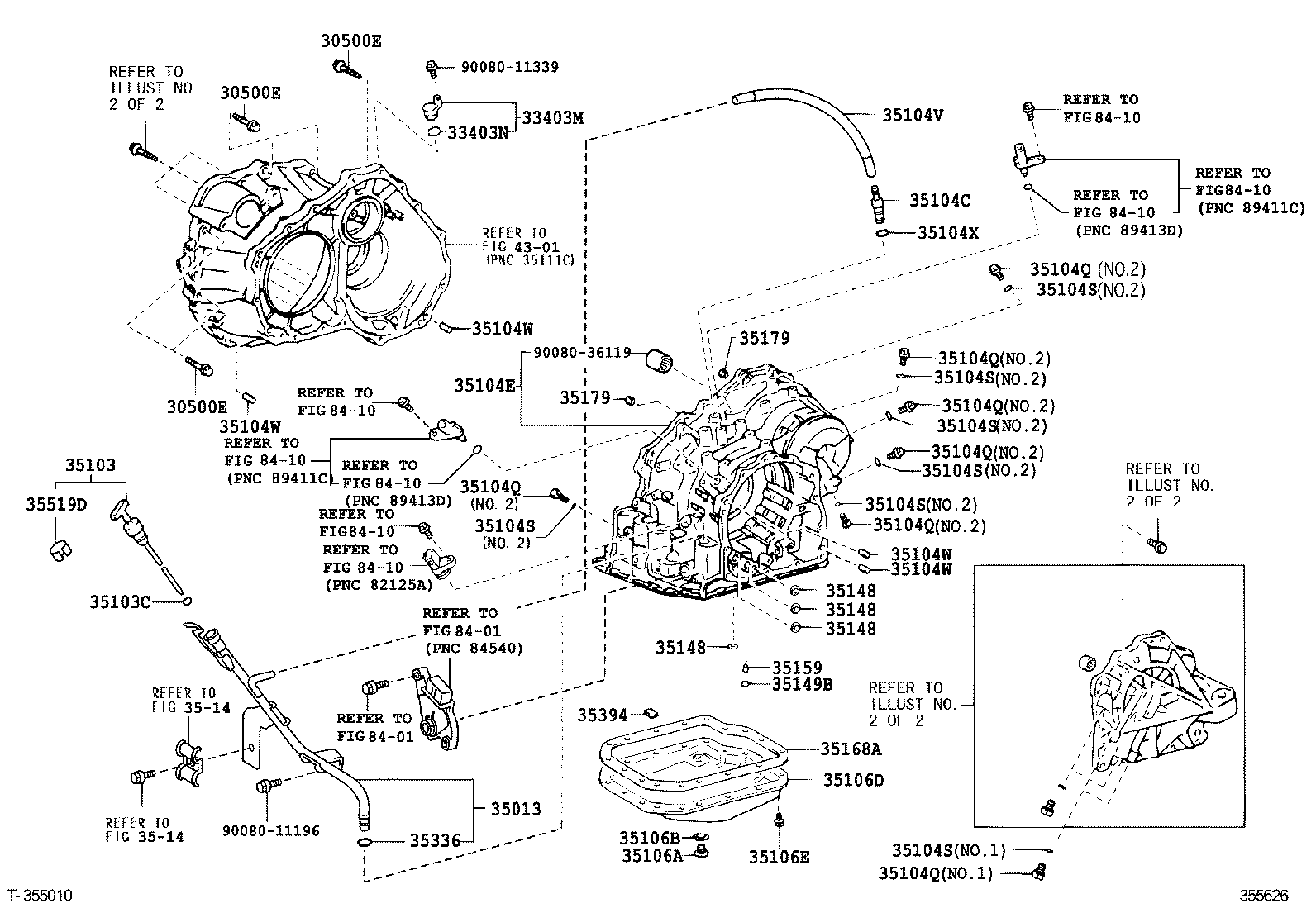  RX330 350 NAP |  TRANSMISSION CASE OIL PAN ATM