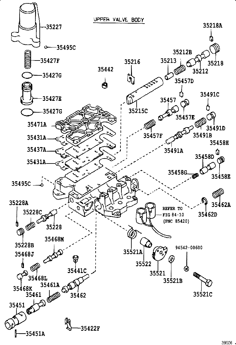  CAMRY |  VALVE BODY OIL STRAINER ATM