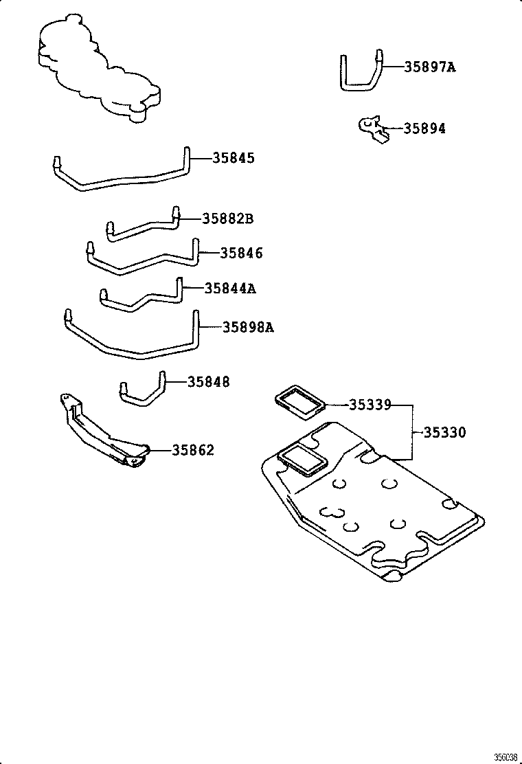  CAMRY |  VALVE BODY OIL STRAINER ATM