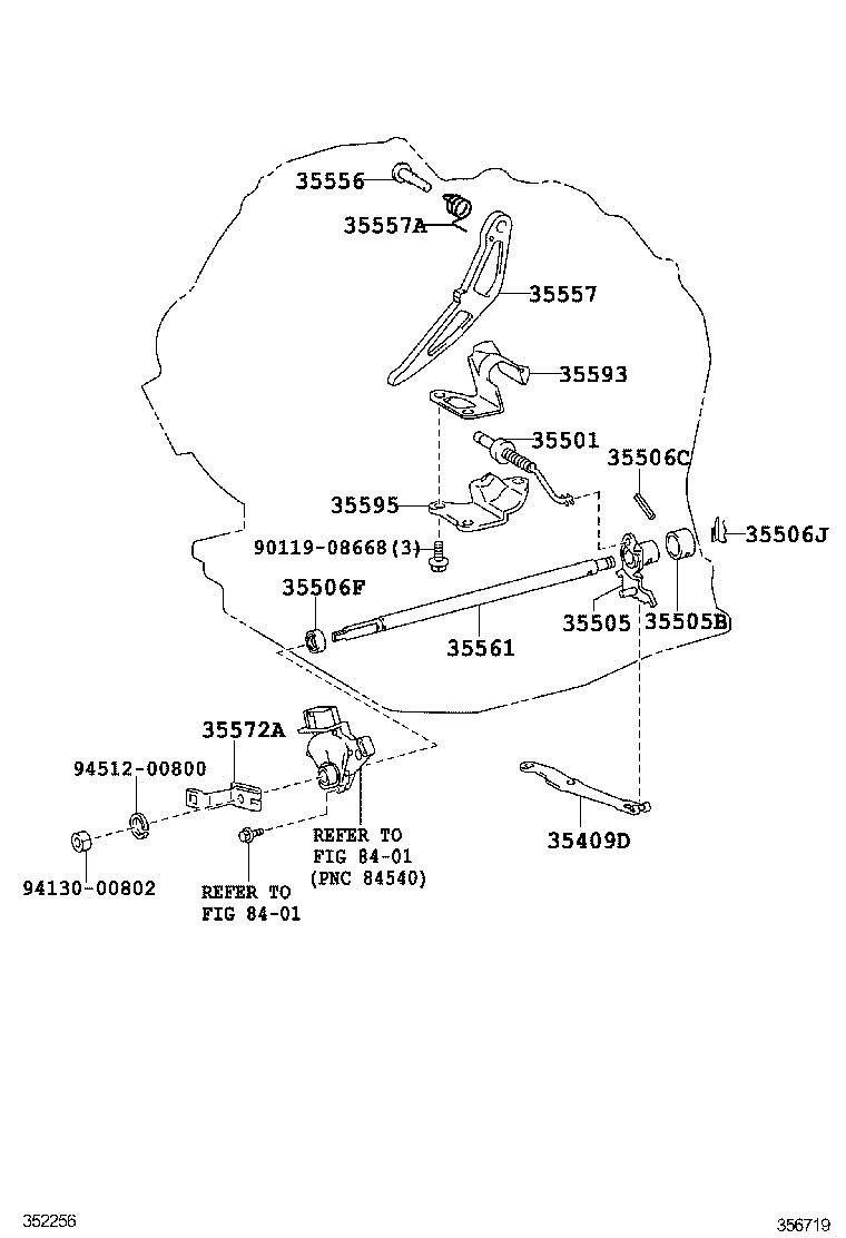  SCION XA |  THROTTLE LINK VALVE LEVER ATM