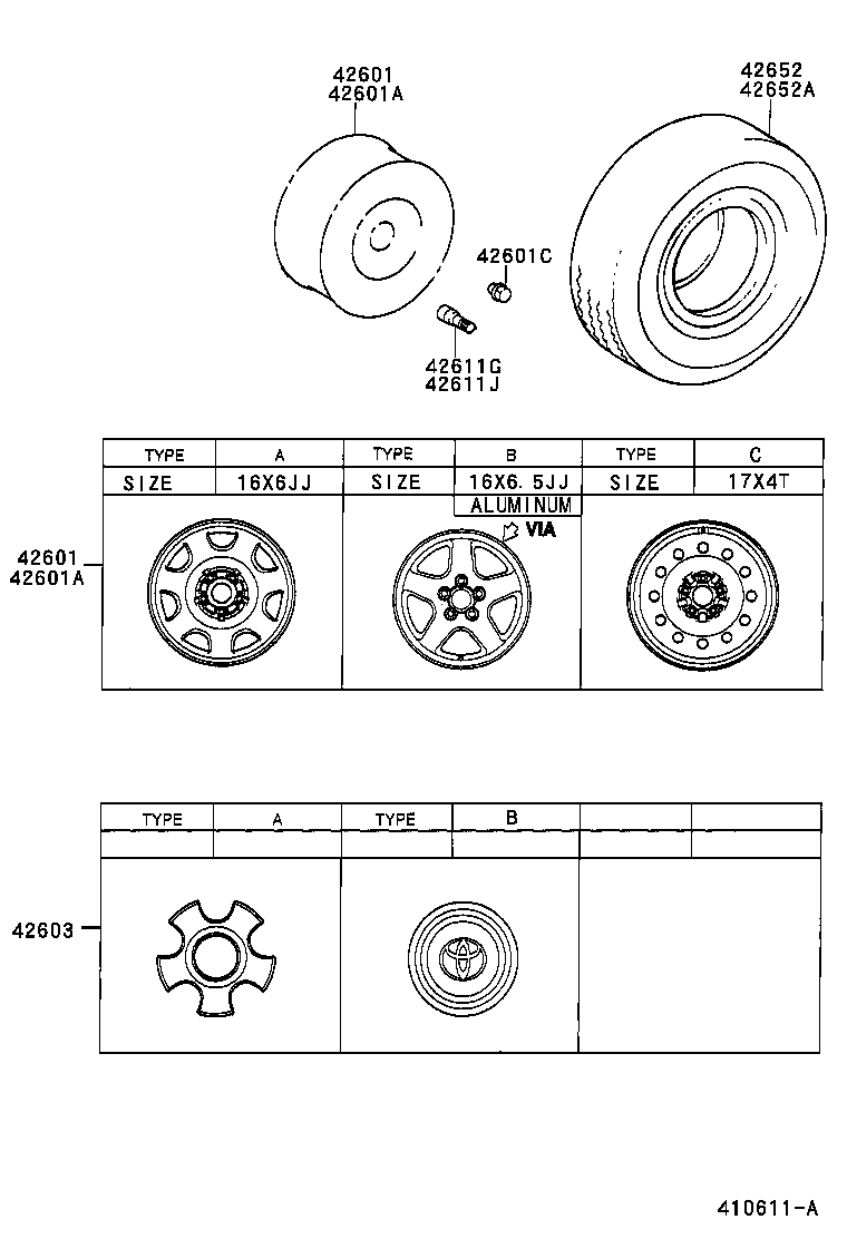  RAV4 EV |  DISC WHEEL WHEEL CAP