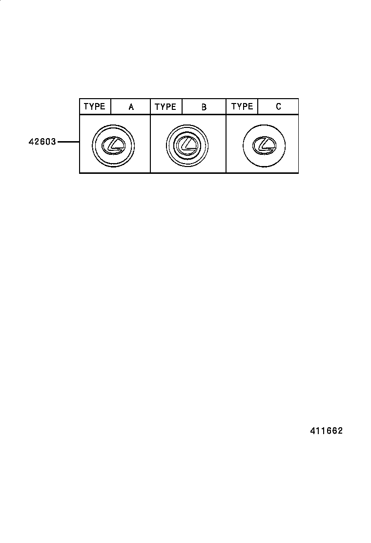  GS300 400 430 |  DISC WHEEL WHEEL CAP