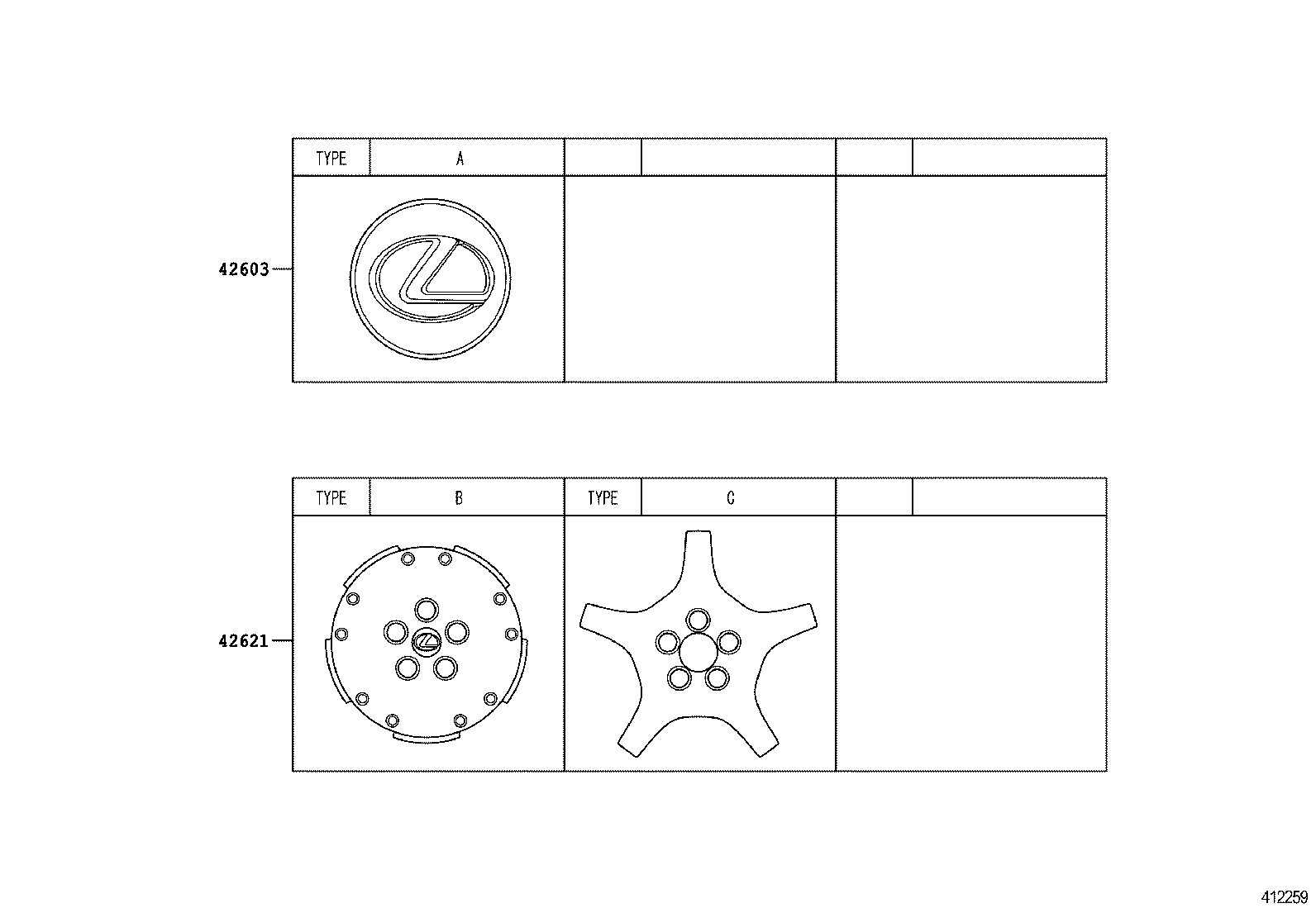  SC430 |  DISC WHEEL WHEEL CAP