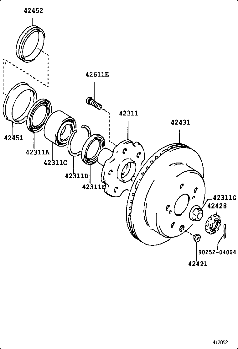  CRESSIDA |  REAR AXLE SHAFT HUB