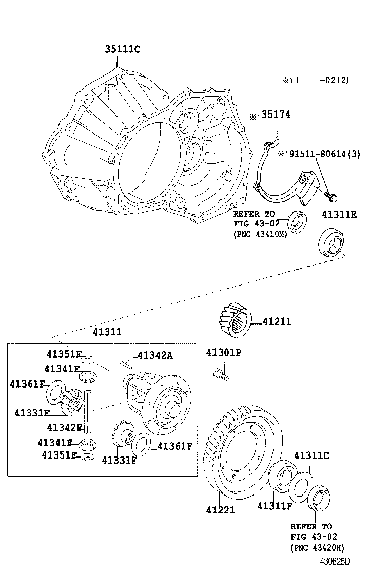  CAMRY JPP |  FRONT AXLE HOUSING DIFFERENTIAL