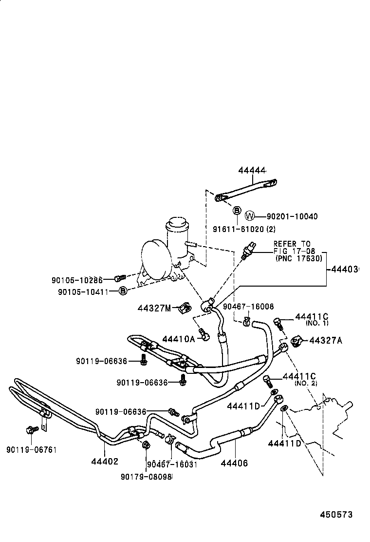  SUPRA |  POWER STEERING TUBE