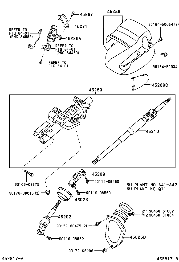  ES300 330 |  STEERING COLUMN SHAFT