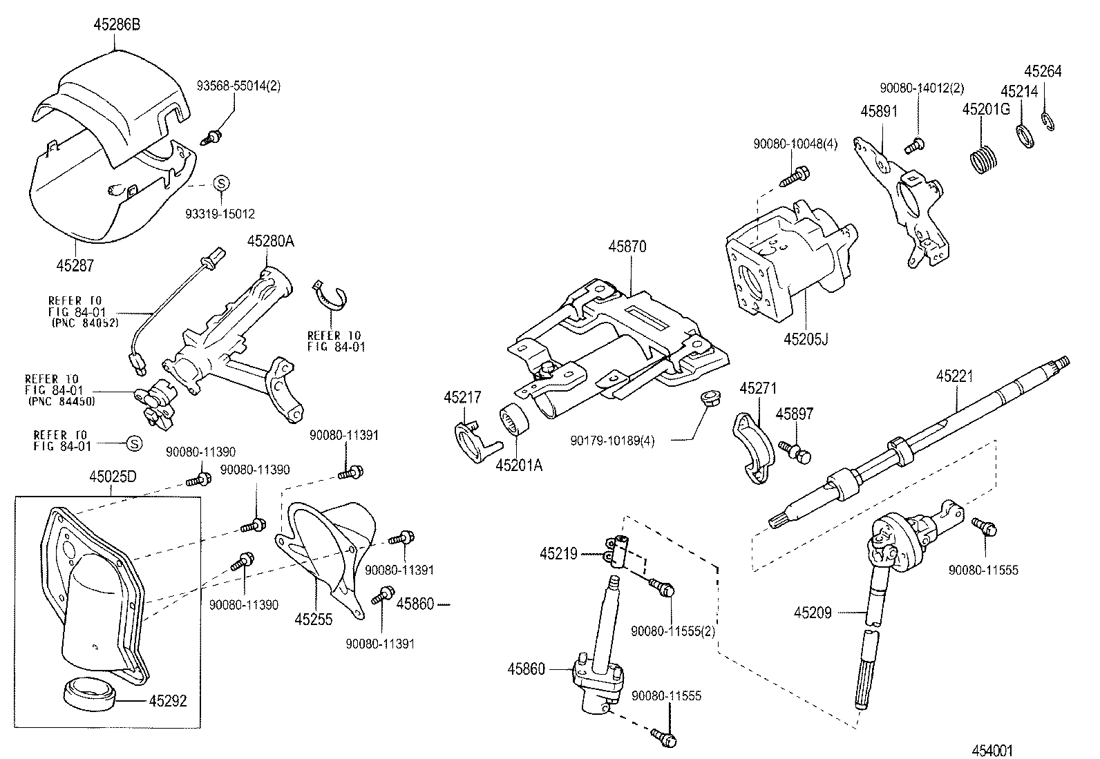  TUNDRA |  STEERING COLUMN SHAFT