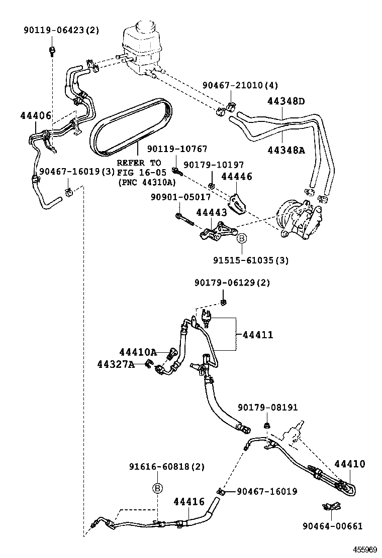  ES300 |  POWER STEERING TUBE