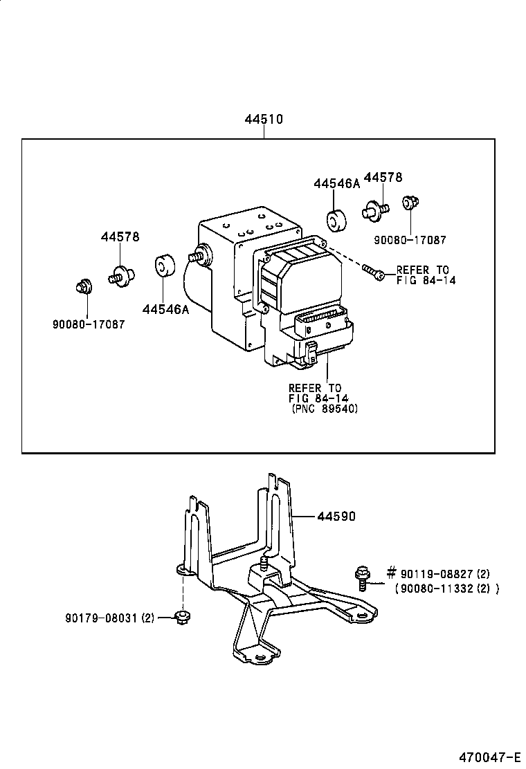  CAMRY NAP |  BRAKE TUBE CLAMP