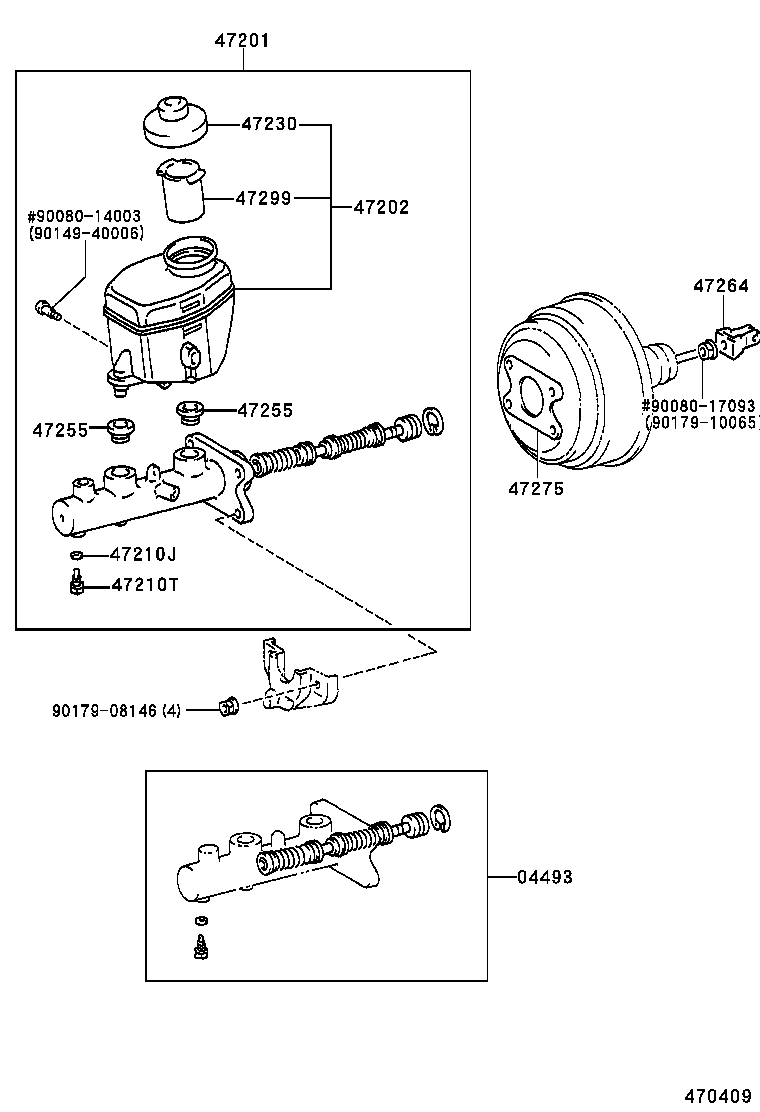  TACOMA |  BRAKE MASTER CYLINDER