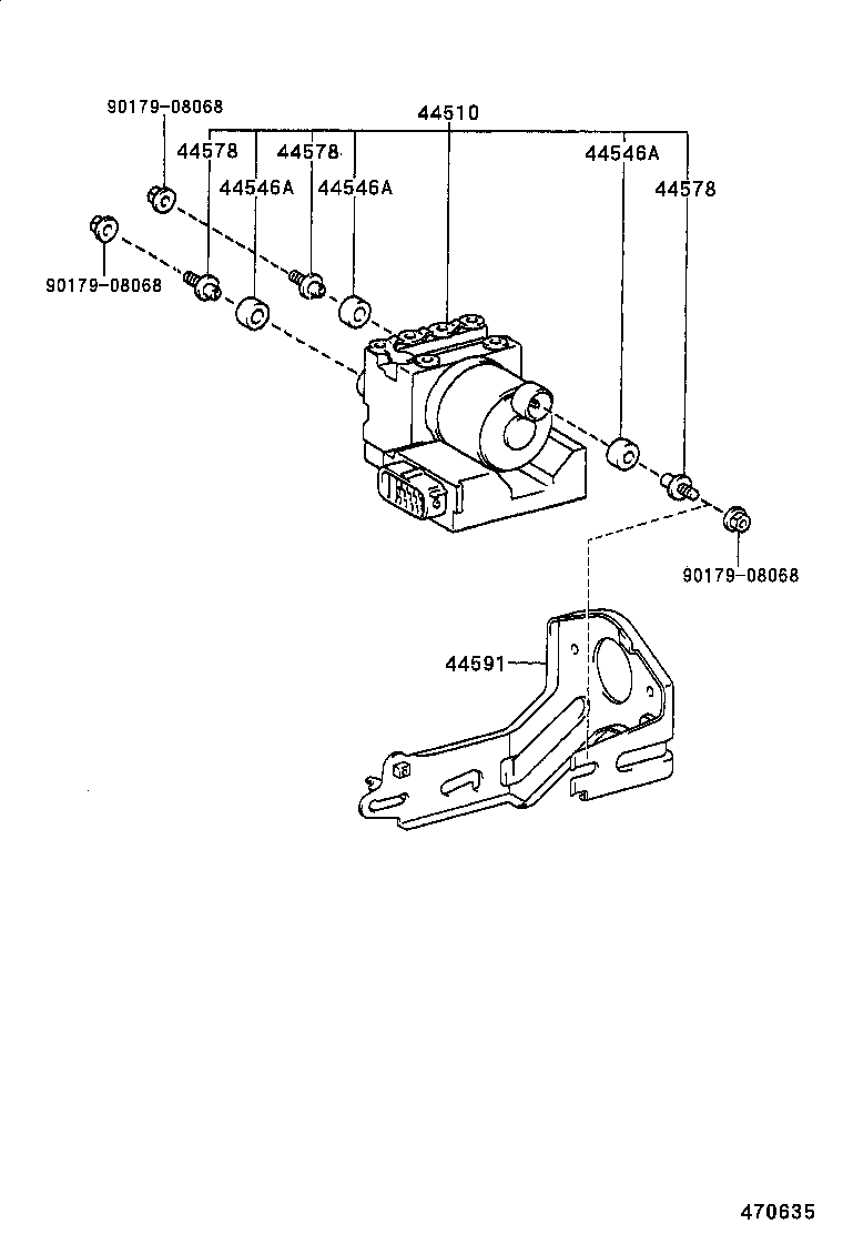  SIENNA |  BRAKE TUBE CLAMP